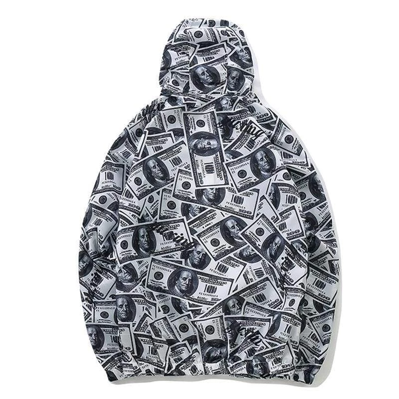 Streetgarm 100 Dollar Bill Windbreaker 4 Streetgarm 100 Dollar Bill Windbreaker