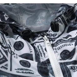Streetgarm 100 Dollar Bill Windbreaker 10 Streetgarm 100 Dollar Bill Windbreaker
