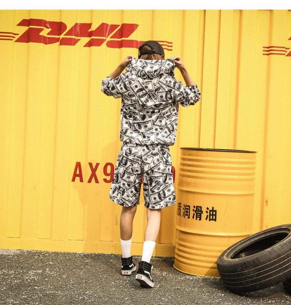 Streetgarm 100 Dollar Bill Windbreaker 5 Streetgarm 100 Dollar Bill Windbreaker