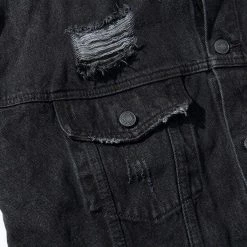 Streetgarm 6 God Black Denim Jacket NEW