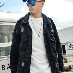 Streetgarm 6 God Black Denim Jacket NEW