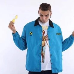 Streetgarm NEW A$AP Rocky Testing Coach Jacket