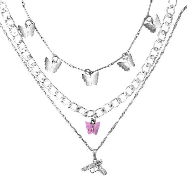 Streetgarm NEW AK47 Layered Necklace Sets 21 Streetgarm NEW AK47 Layered Necklace Sets
