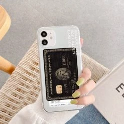 Streetgarm AMEX Black Card IPhone Case NEW