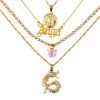 Streetgarm NEW Angel Multilayer Necklace Set