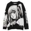 Streetgarm Anime Girl Harajuku Knitted Sweater NEW