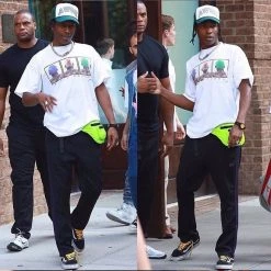 Streetgarm NEW Asap Rocky Dennis Rodman Vintage T-Shirt