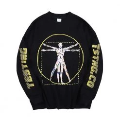 Streetgarm Asap Rocky Testing Vitruvian Long Sleeve T-Shirt