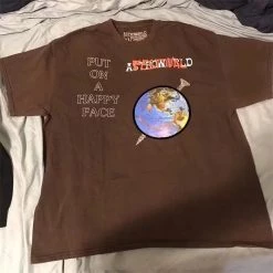 Streetgarm Astroworld Festival Happy Face T-Shirt 10 Streetgarm Astroworld Festival Happy Face T-Shirt
