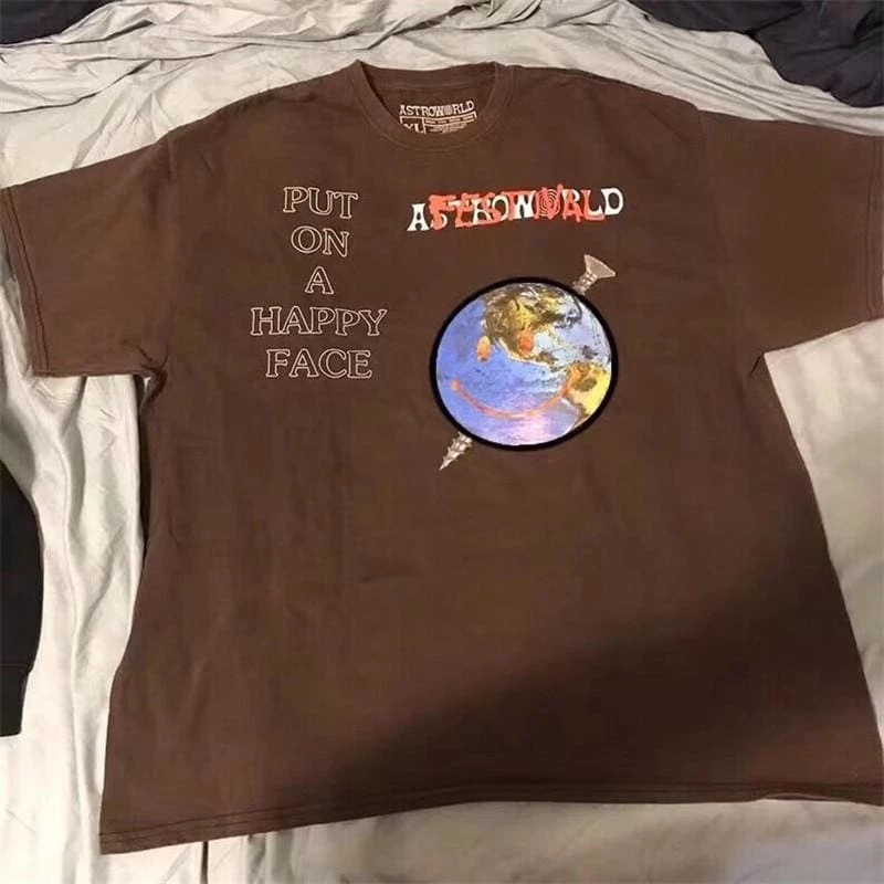 Streetgarm Astroworld Festival Happy Face T-Shirt 5 Streetgarm Astroworld Festival Happy Face T-Shirt