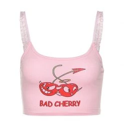 Streetgarm Bad Cherry Crop Top
