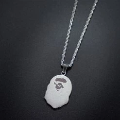 Streetgarm NEW Bape Ape Pendant Necklace