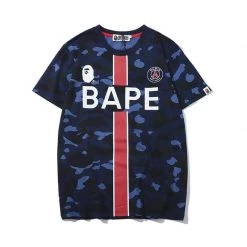 Streetgarm NEW Bape PSG Football Top