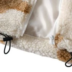 Streetgarm NEW Bear Print Sherpa Zip Hoodie 13 Streetgarm NEW Bear Print Sherpa Zip Hoodie