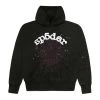 Streetgarm Black Sp5der Worldwide Hoodie 2 Streetgarm Black Sp5der Worldwide Hoodie