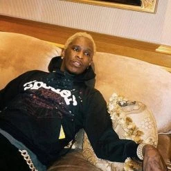 Streetgarm Black Sp5der Worldwide Hoodie 11 Streetgarm Black Sp5der Worldwide Hoodie