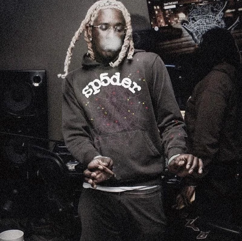 Streetgarm Black Sp5der Worldwide Hoodie 5 Streetgarm Black Sp5der Worldwide Hoodie