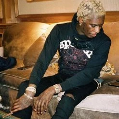 Streetgarm Black Sp5der Worldwide Hoodie 12 Streetgarm Black Sp5der Worldwide Hoodie