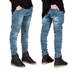 Streetgarm NEW Blue Biker Jeans