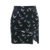 Streetgarm NEW Butterfly Satin Mini Skirt 2 Streetgarm NEW Butterfly Satin Mini Skirt