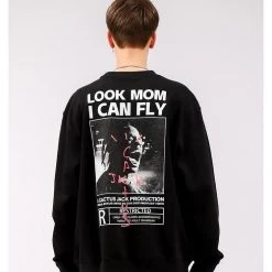 Streetgarm Cactus Jack Look Mom I Can Fly Sweatshirt