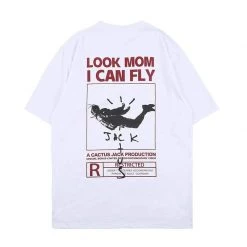 Streetgarm Cactus Jack Look Mum I Can Fly T-Shirt