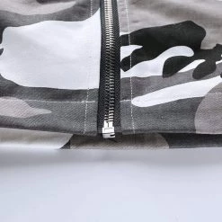 Streetgarm Camo Mini Skirt - Grey NEW