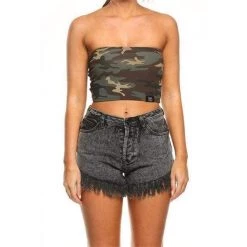 Streetgarm NEW Camo Tube Top - Green 8 Streetgarm NEW Camo Tube Top - Green
