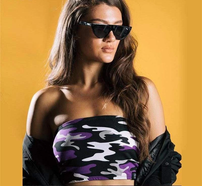 Streetgarm Camo Tube Top - Purple NEW 7 Streetgarm Camo Tube Top - Purple NEW