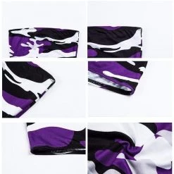 Streetgarm Camo Tube Top - Purple NEW