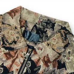 Streetgarm Cat Full Print Jacket NEW