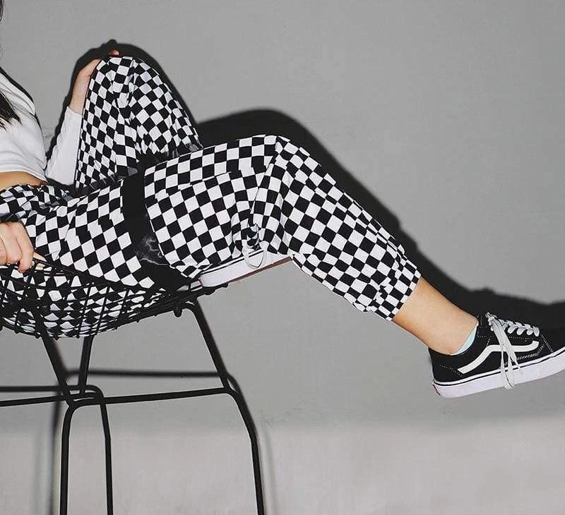 Streetgarm Checkerboard Casual Joggers 6 Streetgarm Checkerboard Casual Joggers