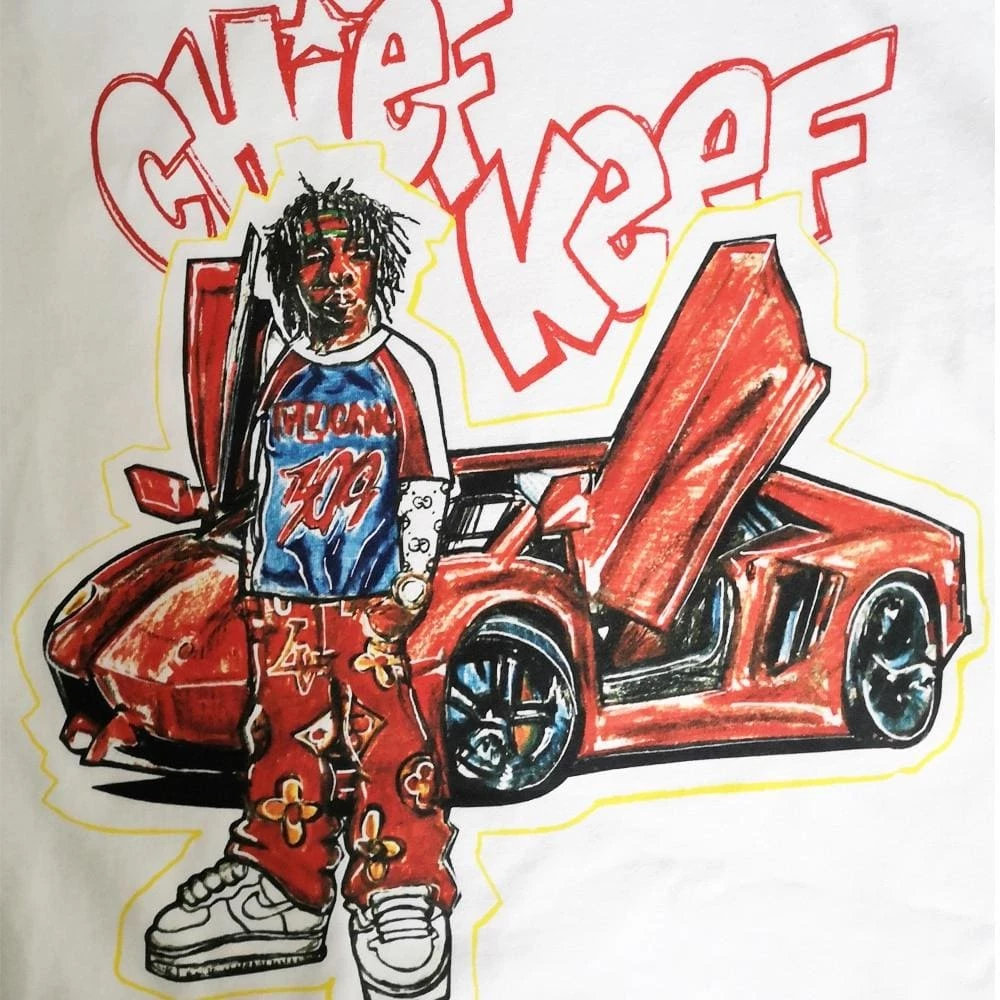 Streetgarm Chief Keef Lamborghini T-Shirt NEW 5 Streetgarm Chief Keef Lamborghini T-Shirt NEW