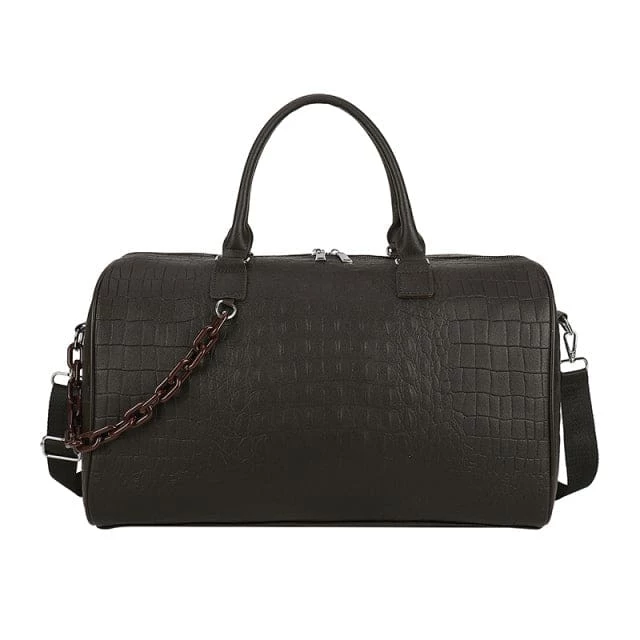 Streetgarm Crocodile Keepall Duffle Bag NEW 11 Streetgarm Crocodile Keepall Duffle Bag NEW