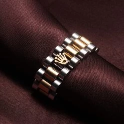 Streetgarm NEW Crown Presidential Link Ring 10 Streetgarm NEW Crown Presidential Link Ring