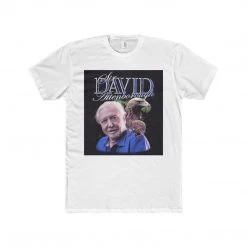 Printify David Attenborough Homage T-Shirt NEW