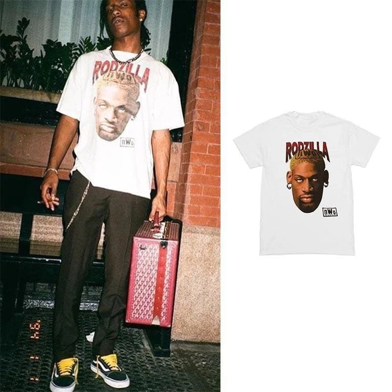 Streetgarm Dennis Rodman Rodzilla T-Shirt 4 Streetgarm Dennis Rodman Rodzilla T-Shirt