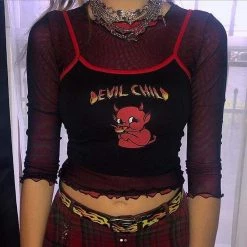 Streetgarm NEW Devil Child Crop Top 12 Streetgarm NEW Devil Child Crop Top