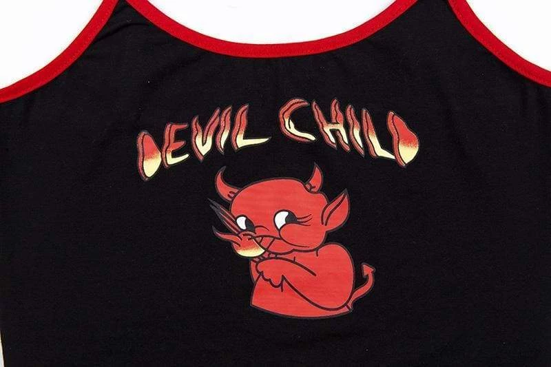 Streetgarm NEW Devil Child Crop Top 4 Streetgarm NEW Devil Child Crop Top
