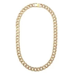 Streetgarm Diamond Cuban Link Chain Choker NEW