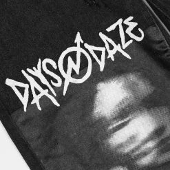 Streetgarm NEW Distorted Patchwork Wide Leg Jeans 10 Streetgarm NEW Distorted Patchwork Wide Leg Jeans