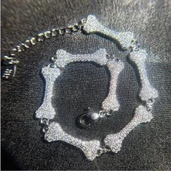 Streetgarm Dog Bone Iced Chain NEW 14 Streetgarm Dog Bone Iced Chain NEW