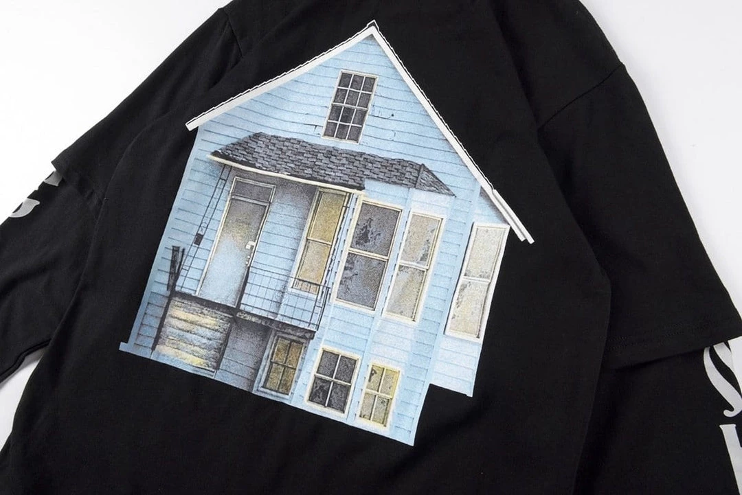 Streetgarm NEW DONDA Chicago House Long Sleeve T-Shirt 9 Streetgarm NEW DONDA Chicago House Long Sleeve T-Shirt