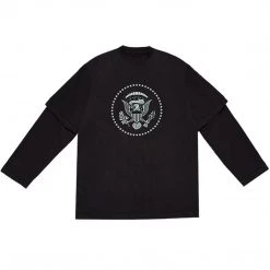 Streetgarm DONDA Presidential Seal Long Sleeve T-Shirt NEW