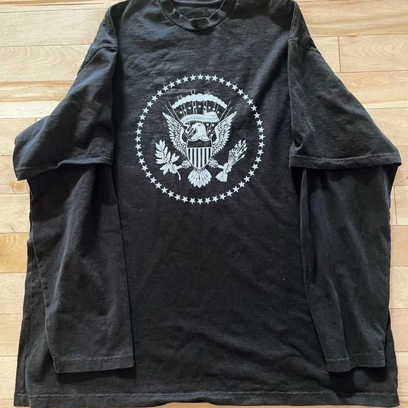 Streetgarm DONDA Presidential Seal Long Sleeve T-Shirt NEW 5 Streetgarm DONDA Presidential Seal Long Sleeve T-Shirt NEW