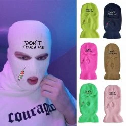 Streetgarm Don't Touch Me Ski Mask NEW