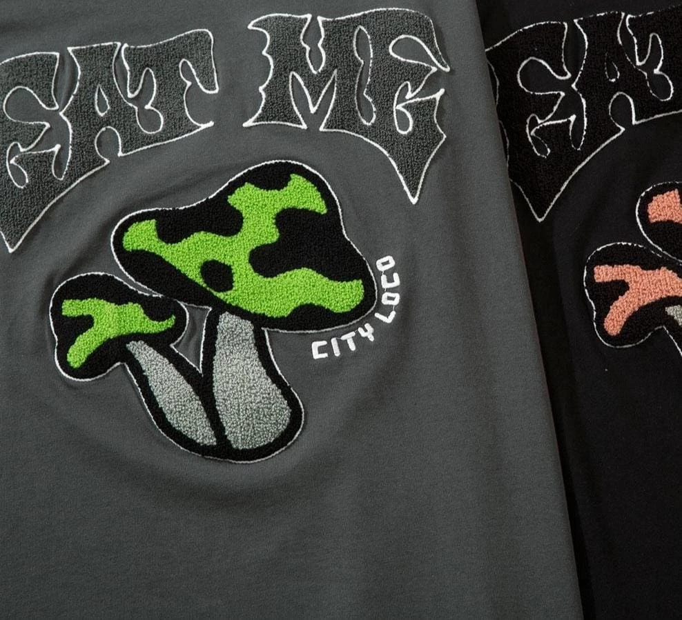 Streetgarm NEW Eat Me Mushroom T-Shirt 4 Streetgarm NEW Eat Me Mushroom T-Shirt