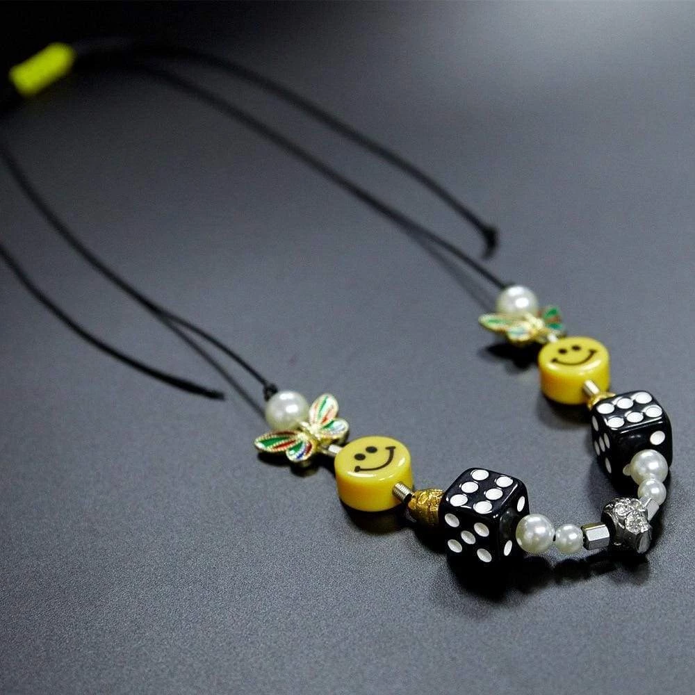 Streetgarm EVAE+ SMILEY PEARL Necklace NEW 9 Streetgarm EVAE+ SMILEY PEARL Necklace NEW