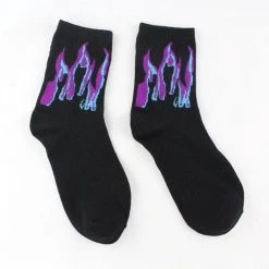 Streetgarm Flame Skateboard Socks NEW