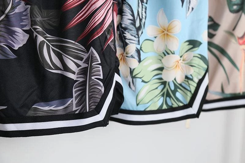 Streetgarm NEW Floral Cotton Drop-Rise Shorts 17 Streetgarm NEW Floral Cotton Drop-Rise Shorts